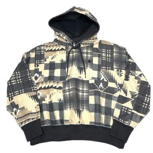 Polo Ralph Lauren Aztec Patchwork Hoodie Sz S